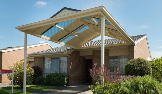 Dutch Gable Roof Carport- 6m (L) x 6m (W)