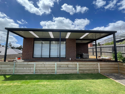 Attached, Flat Patio Roof- 3m x3m